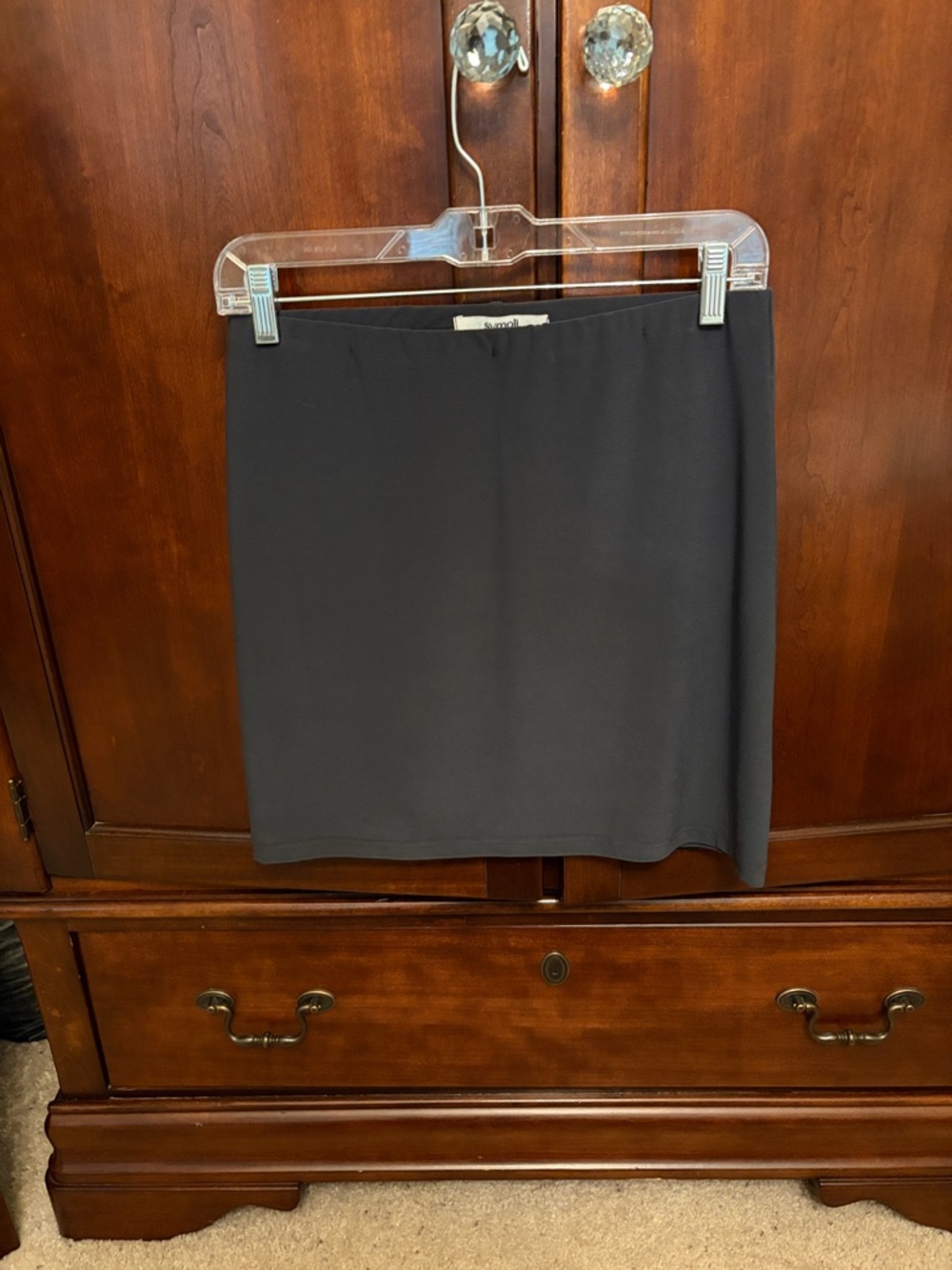 Sympli  charcoal Mini Skirt